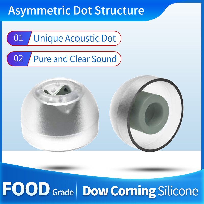Silicone Ear Tip Replacement - INfiter IE45 ear tips silicone tips