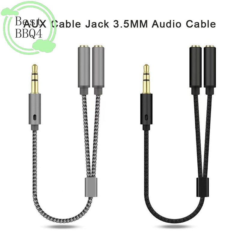 (BBQ4)AUX Cable Jack 3.5MM Aud - Earphone Splitter Jack recension och pris