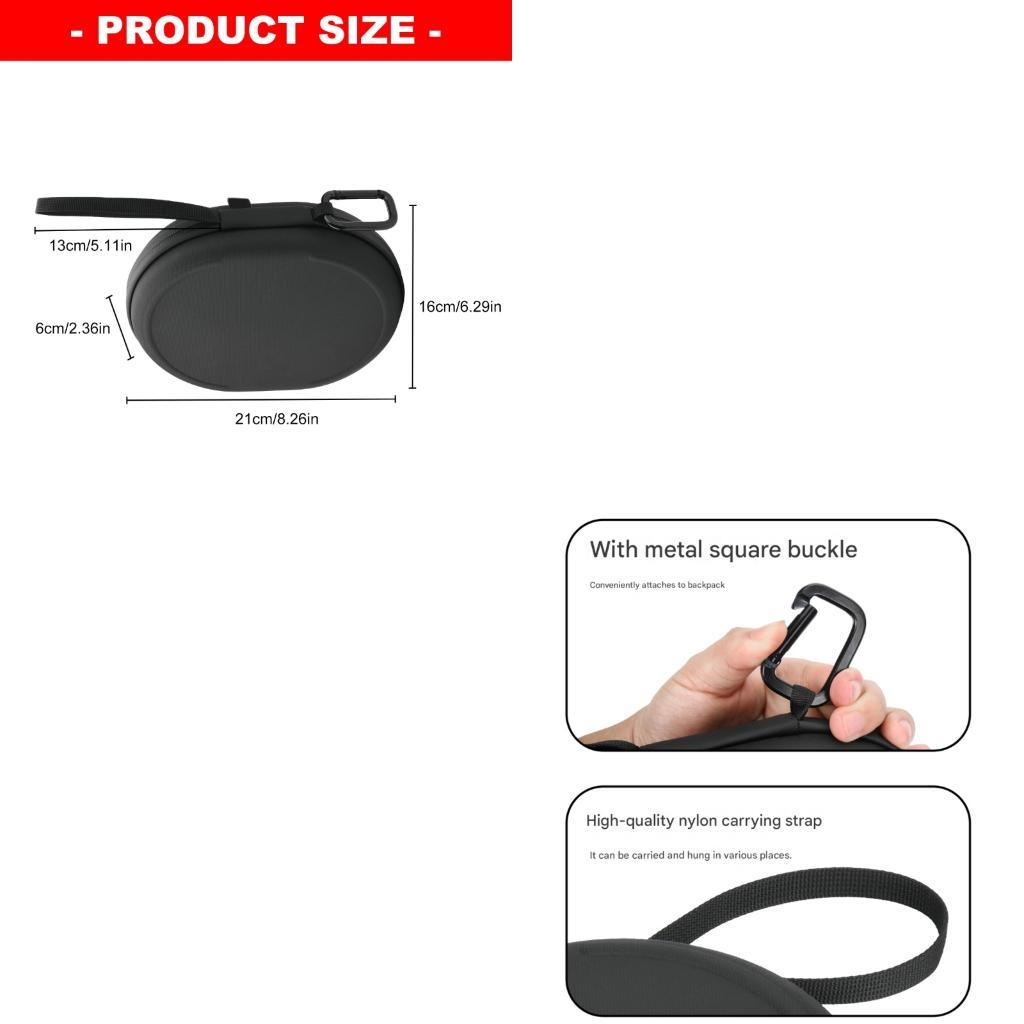Portable Hard Case For Gaming  - Noise Cancelling Headphone recension och pris
