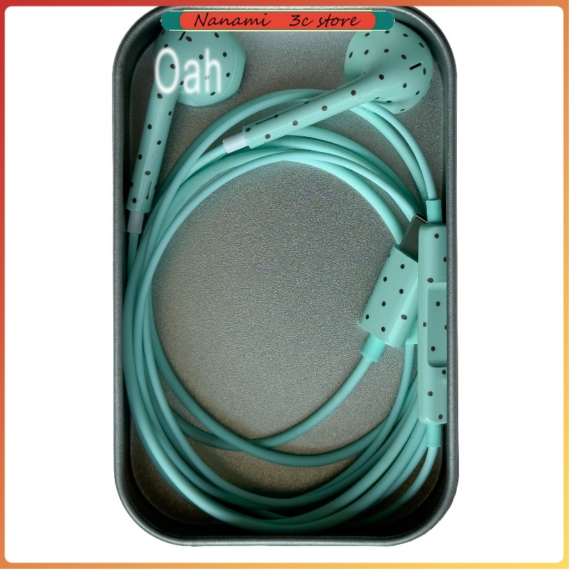 Oah Polka Dot Wired Earphones  - Usb C Earphone recension och pris
